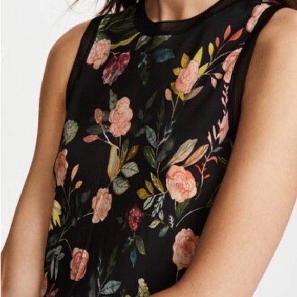 Theory Lewie Sleeveless Floral Dress - Picture 4 of 10